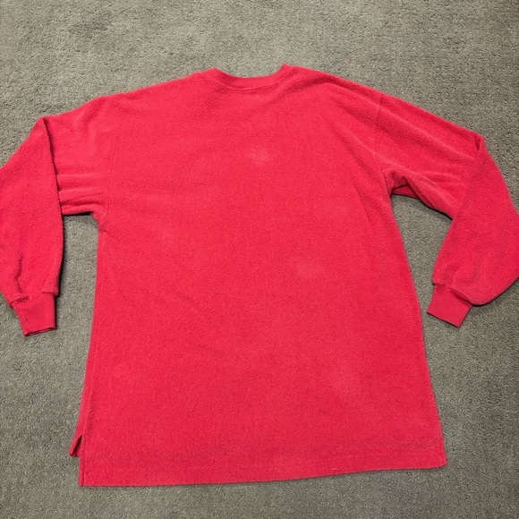 Cleveland Indians chief Wahoo Vintage long sleeve red sweatshirt chalkline - Picture 6 of 6